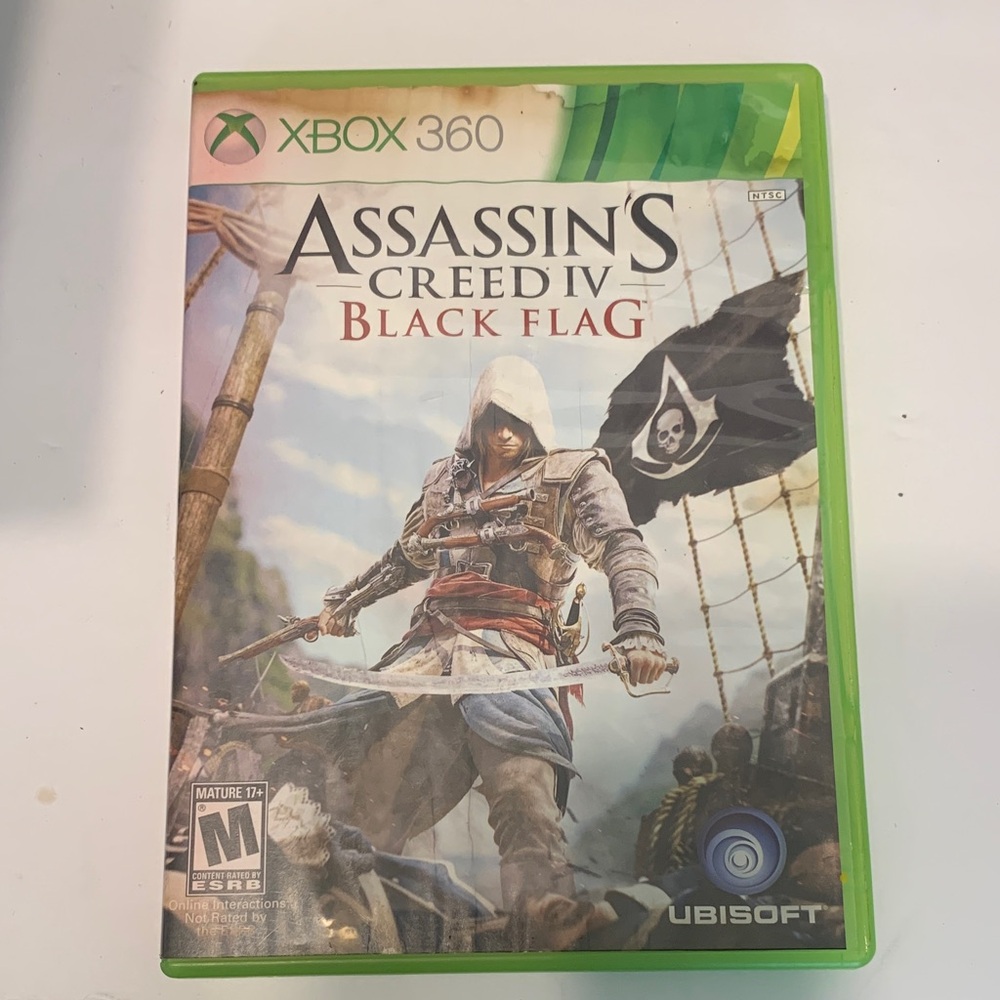 Assassin's Creed IV: Black Flag for Xbox 360 - Green Case